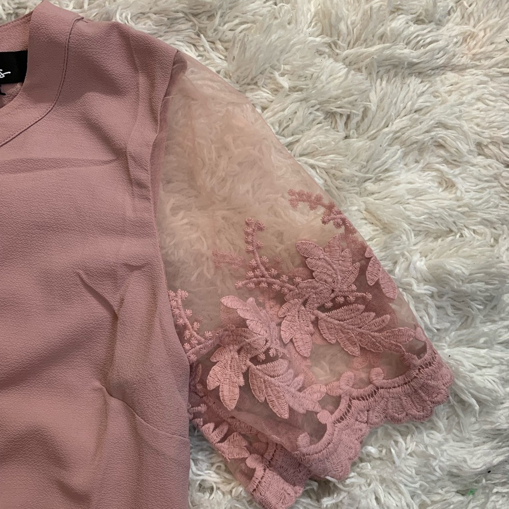 Lulus Mauve Dressy T-Shirt - Picture 3 of 5